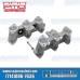 PMO Induction VW Intake Manifolds, 46mm x 42mm, 100mm Tall, Carbureted or MFI Injection, 2.7-3.0L Ported Race Engine, PMO-905-0