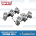 PMO Induction VW Intake Manifolds, 40mm x 36mm, 82mm Tall, CIS Injection, 2.7-3.0L Engine, PMO-906-0 PMO Induction VW Intake Manifolds, 40mm x 36mm, 82mm Tall, CIS Injection, 2.7-3.0L Engine, PMO-906-0