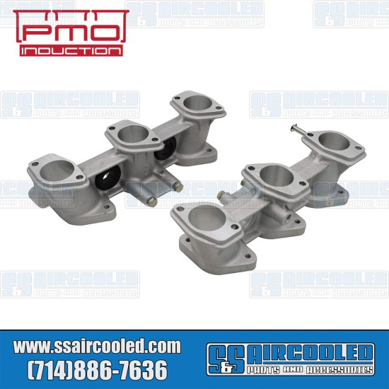 PMO Induction VW Intake Manifolds, 46mm x 41mm, 82mm Tall, Motronic Injection, 3.2L Engine, PMO-914-0