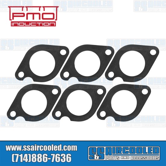 PMO Induction VW Manifold Insulators, 36mm, Carbureted or MFI Injection, PMO-928-0