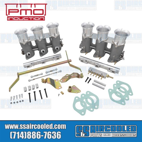 Throttle Body Kit, 50mm with Velocity Stacks, Natu... Throttle Body Kit, 50mm with Velocity Stacks, Natu...