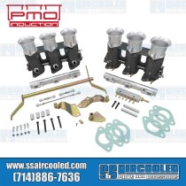 Throttle Body Kit, 50mm with Velocity Stacks, Rennsport "R" Finish Throttle Body Kit, 50mm with Velocity Stacks, Rennsport "R" Finish