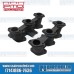 PMO Induction VW Intake Manifolds, 40mm x 37mm, 100mm Tall, Carbureted or MFI Injection, Rennsport Finish, 2.2-2.7L Engine, PMO-973-0 PMO Induction VW Intake Manifolds, 40mm x 37mm, 100mm Tall, Carbureted or MFI Injection, Rennsport Finish, 2.2-2.7L Engine, PMO-973-0