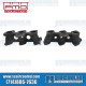 PMO Induction VW Intake Manifolds, 40mm x 37mm, 100mm Tall, Carbureted or MFI Injection, Rennsport Finish, 2.2-2.7L Engine, PMO-973-0