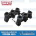 PMO Induction VW Intake Manifolds, 40mm x 37mm, 100mm Tall, Carbureted or MFI Injection, Rennsport Finish, 2.2-2.7L Engine, PMO-973-0 PMO Induction VW Intake Manifolds, 40mm x 37mm, 100mm Tall, Carbureted or MFI Injection, Rennsport Finish, 2.2-2.7L Engine, PMO-973-0