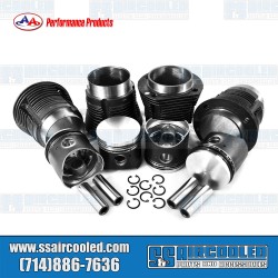 Piston & Cylinder Set, 77 x 64mm, 36hp, Cast Piston & Cylinder Set, 77 x 64mm, 36hp, Cast