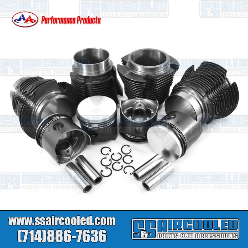 AA Performance Products VW Piston & Cylinder Set, 77 x 64mm, 40hp, Cast, VW7700T40 AA Performance Products VW Piston & Cylinder Set, 77 x 64mm, 40hp, Cast, VW7700T40