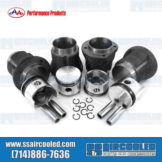 AA Performance Products VW Piston & Cylinder Set, 85.5 x 69mm, Cast, VW8550T1
