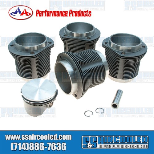 Piston & Cylinder Set, 92 x 82mm, Thick Wall, Cast Piston & Cylinder Set, 92 x 82mm, Thick Wall, Cast