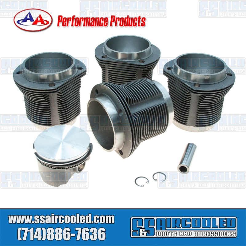 AA Performance Products VW Piston & Cylinder Set, 92 x 82mm, Thick Wall, Cast, VW9200T1MS AA Performance Products VW Piston & Cylinder Set, 92 x 82mm, Thick Wall, Cast, VW9200T1MS