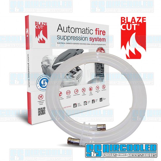 BlazeCut VW Automatic Fire Suppression System, 12ft Length, 00-3092-0
