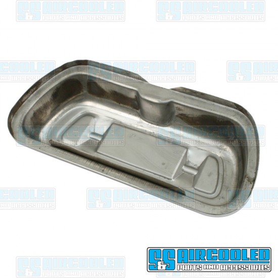 EMPI Valve Covers, 1694700, Clip On, Stainless Steel, Polished, VW Bug, Super Beetle, Ghia