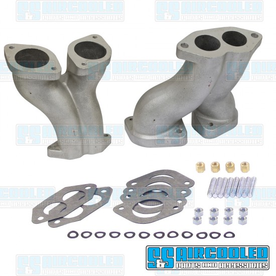 EMPI Intake Manifold Kit, 4773340, 3648mm IDF/DRLA/HPMX, Dual Port