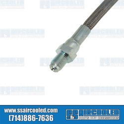 Brake Hose, Front, 380mm, Left or Right, Braided Stainless Steel Brake Hose, Front, 380mm, Left or Right, Braided Stainless Steel