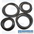 Window Rubber Kit, Cal-Look, No Molding