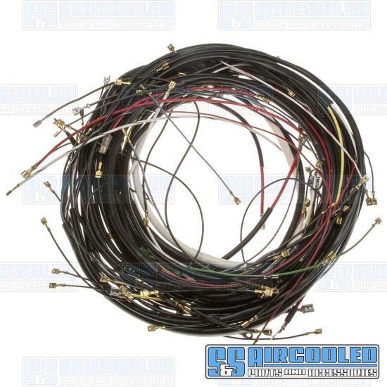 Wiring Works VW Wiring Harness, Complete Wire Loom, Bug, 153-1961